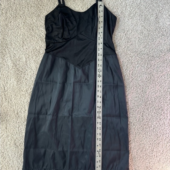 American Maid Vintage Black Full Slip - Picture 6 of 7